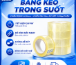 Băng Keo PE Trong Suốt RHEBAR 46.5mm Đủ M&eacute;t D&aacute;n Th&ugrave;ng Carton Độ D&iacute;nh Cao 50m 90m 340m 60 Micron