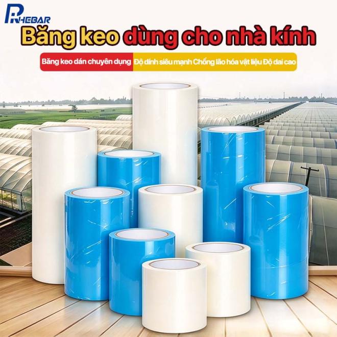 Băng Keo PVC D&aacute;n V&aacute; M&agrave;ng Nh&agrave; K&iacute;nh, Băng D&iacute;nh Gia Cố Nh&agrave; K&iacute;nh V&agrave; M&agrave;ng Nhựa, Nhiều M&agrave;u V&agrave; Quy C&aacute;ch