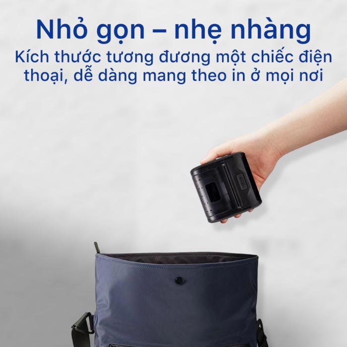 Máy In Nhiệt Cầm Tay MP-231 Rhebar – Bluetooth 80mm, 203 DPI, In Tem Nhãn