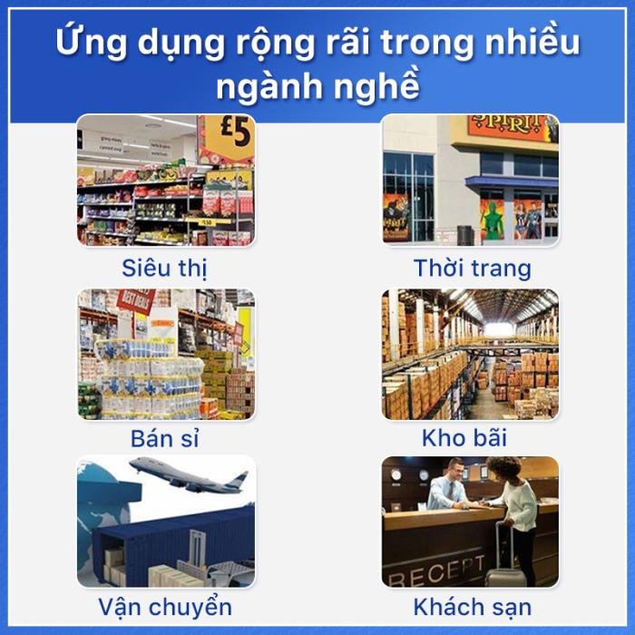 Máy In Nhiệt Cầm Tay MP-231 Rhebar – Bluetooth 80mm, 203 DPI, In Tem Nhãn