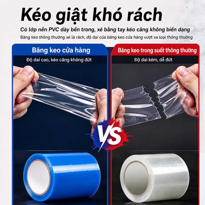 Băng Keo PVC D&aacute;n V&aacute; M&agrave;ng Nh&agrave; K&iacute;nh, Băng D&iacute;nh Gia Cố Nh&agrave; K&iacute;nh V&agrave; M&agrave;ng Nhựa, Nhiều M&agrave;u V&agrave; Quy C&aacute;ch