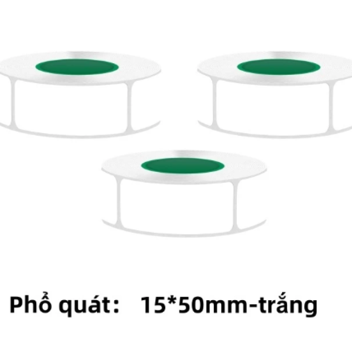 Giấy in nhãn mini đa năng 15x30mm 15x40mm 15x50mm Thích hợp cho máy BEEPRT D11S,ONEPRT L13 In nhãn dán, ghi chú, mã vạch