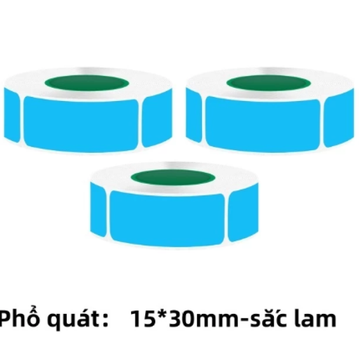 Giấy in nhãn mini đa năng 15x30mm 15x40mm 15x50mm Thích hợp cho máy BEEPRT D11S,ONEPRT L13 In nhãn dán, ghi chú, mã vạch