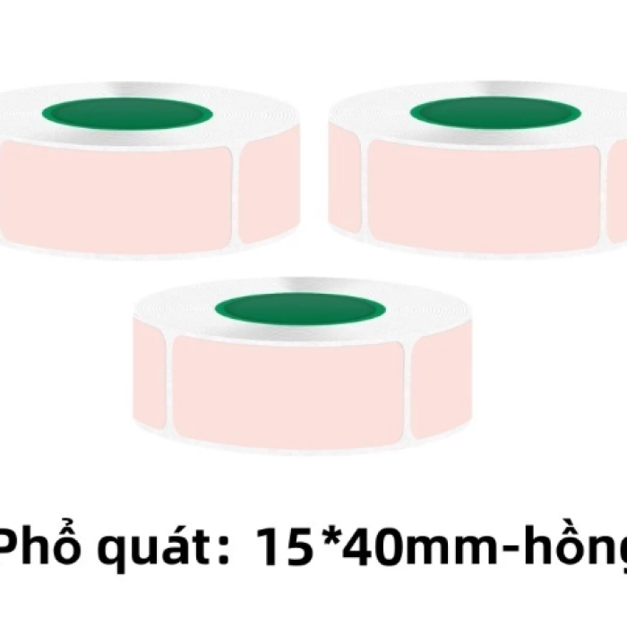 Giấy in nhãn mini đa năng 15x30mm 15x40mm 15x50mm Thích hợp cho máy BEEPRT D11S,ONEPRT L13 In nhãn dán, ghi chú, mã vạch