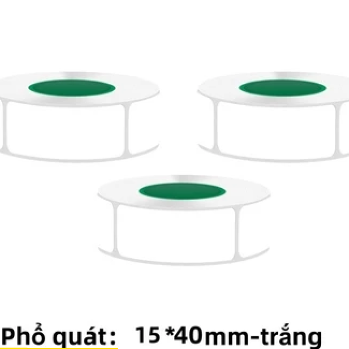 Giấy in nhãn mini đa năng 15x30mm 15x40mm 15x50mm Thích hợp cho máy BEEPRT D11S,ONEPRT L13 In nhãn dán, ghi chú, mã vạch