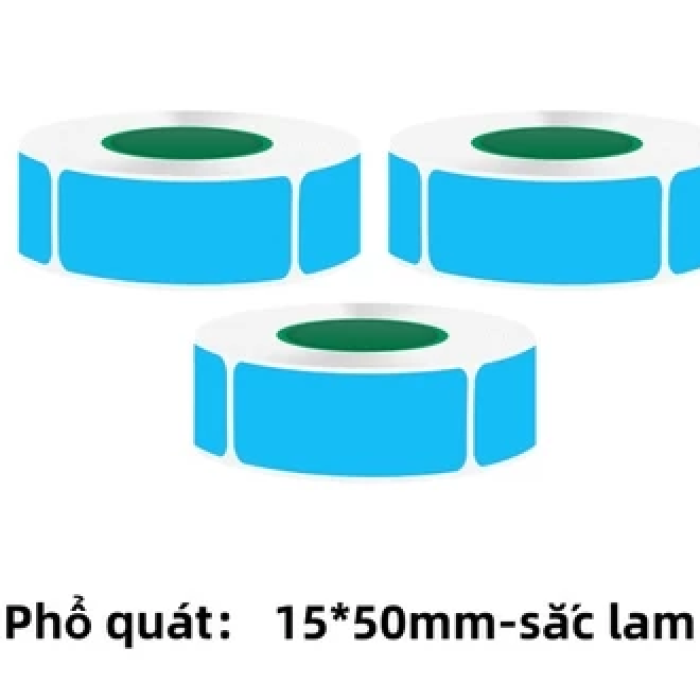 Giấy in nhãn mini đa năng 15x30mm 15x40mm 15x50mm Thích hợp cho máy BEEPRT D11S,ONEPRT L13 In nhãn dán, ghi chú, mã vạch