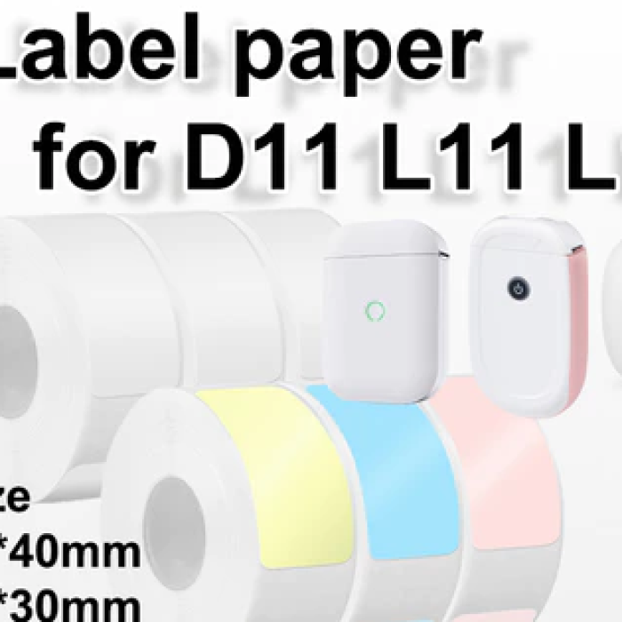 Giấy in nhãn mini đa năng 15x30mm 15x40mm 15x50mm Thích hợp cho máy BEEPRT D11S,ONEPRT L13 In nhãn dán, ghi chú, mã vạch