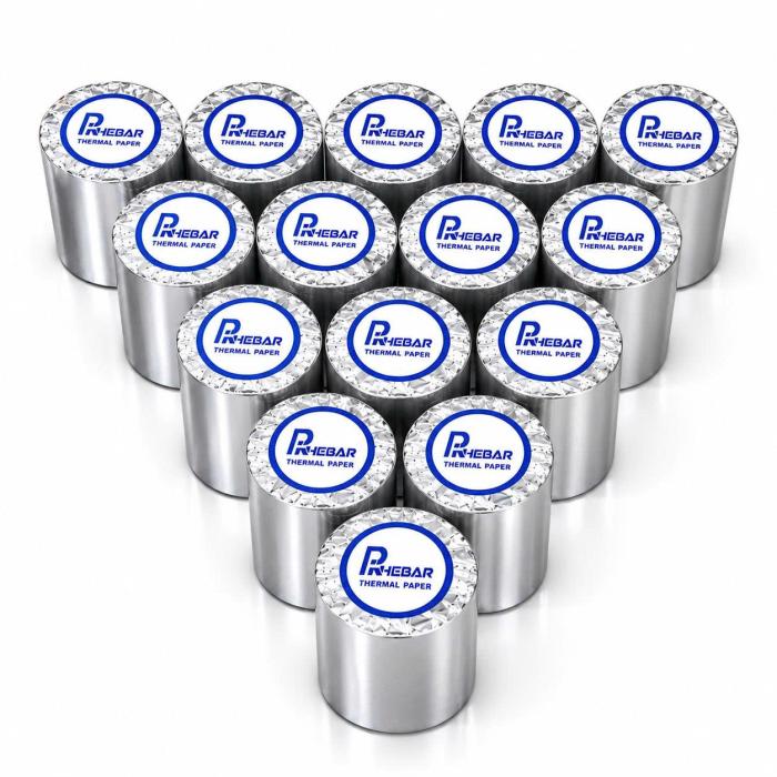 Giấy In Bill K80x80 Giấy In Nhiệt Liền Cuộn Cho M&aacute;y In H&oacute;a Đơn Cầm Tay, M&aacute;y POS - Bề Mặt Trắng Mịn Kh&ocirc;ng Bụi