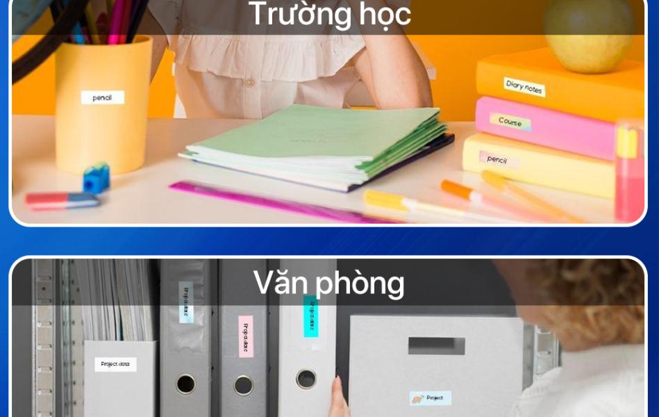 Rhebar  Máy In Nhãn Mini D110E Bluetooth – Máy In Nhiệt Cầm Tay- In Tem Nhãn Rõ Nét – Mã Vạch –  Đa Năng