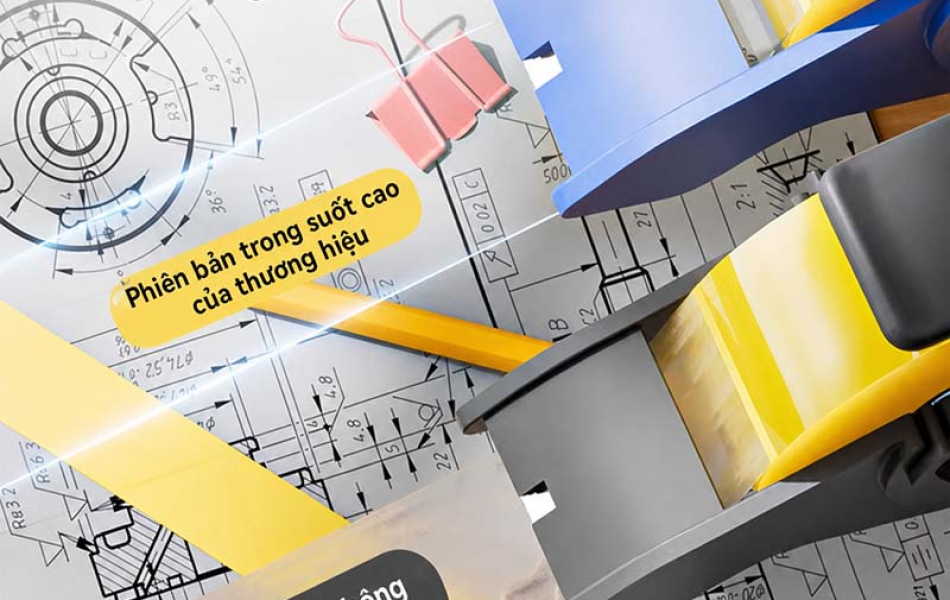 Băng D&iacute;nh Đ&oacute;ng G&oacute;i Trong Suốt, Băng Keo D&aacute;n Th&ugrave;ng Carton, Nhiều Quy C&aacute;ch, D&ugrave;ng Đ&oacute;ng G&oacute;i H&agrave;ng H&oacute;a