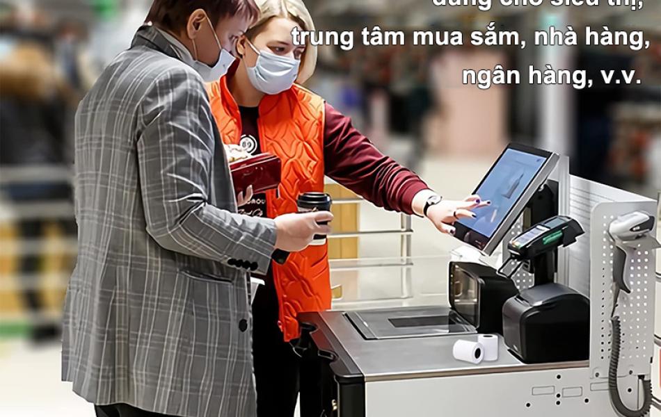 Giấy In Bill K80x80 Giấy In Nhiệt Liền Cuộn Cho M&aacute;y In H&oacute;a Đơn Cầm Tay, M&aacute;y POS - Bề Mặt Trắng Mịn Kh&ocirc;ng Bụi