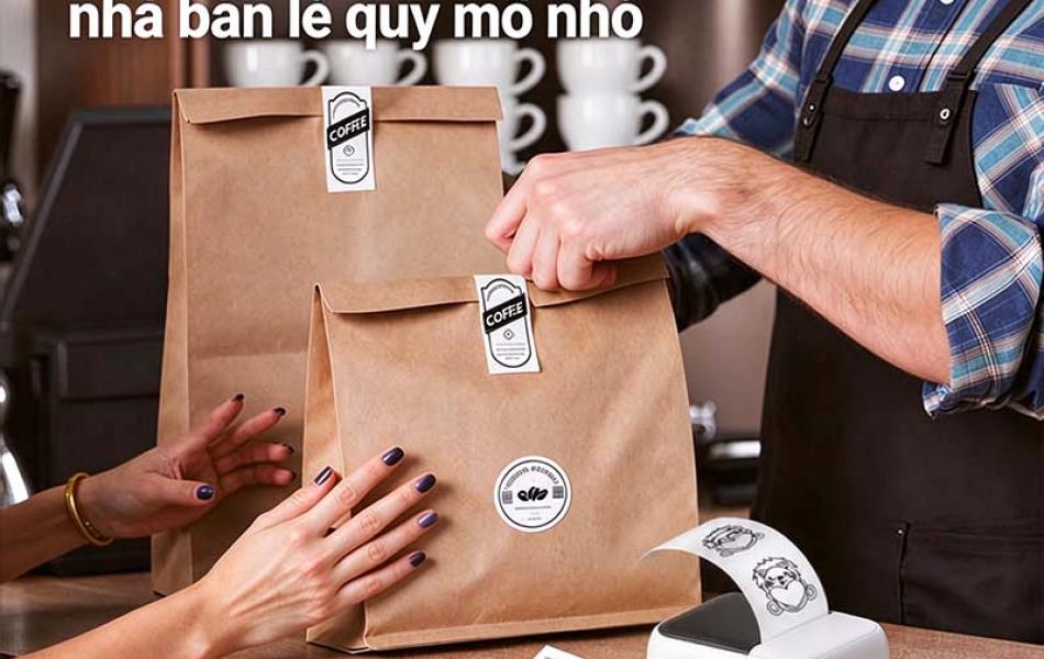 M&Aacute;Y IN TEM NH&Atilde;N MINI C50 RHEBAR &ndash; NHỎ GỌN, TIỆN LỢI, SẮP XẾP MỌI THỨ DỄ D&Agrave;NG - K&iacute;ch thước 40*30mm, 50*30mm, 40*50mm, 50*50mm,50*80mm