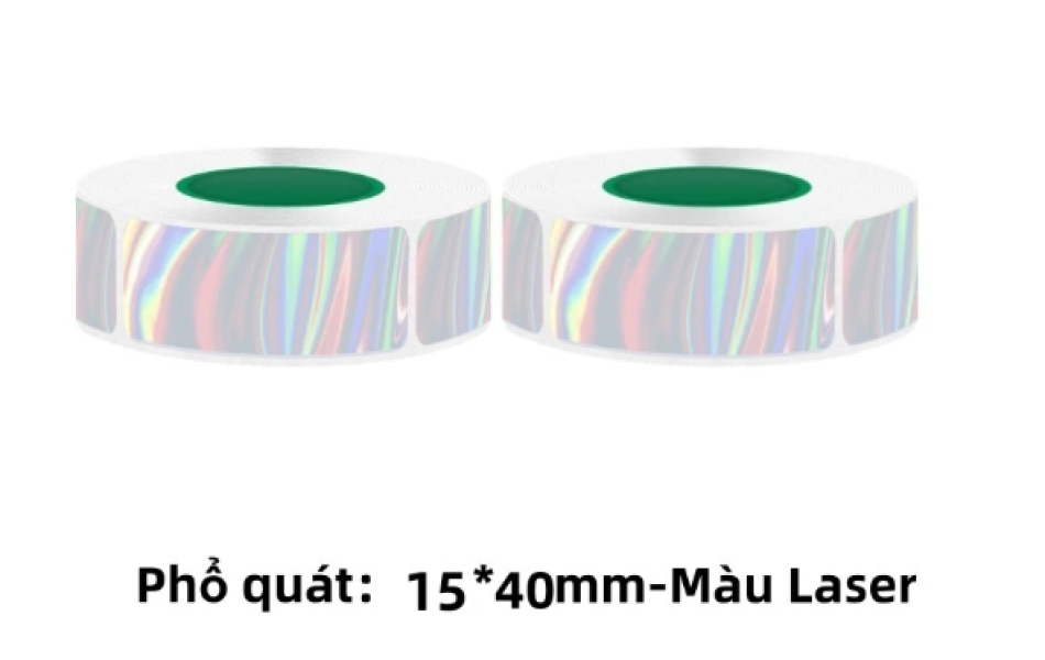 Giấy in nhãn mini đa năng 15x30mm 15x40mm 15x50mm Thích hợp cho máy BEEPRT D11S,ONEPRT L13 In nhãn dán, ghi chú, mã vạch