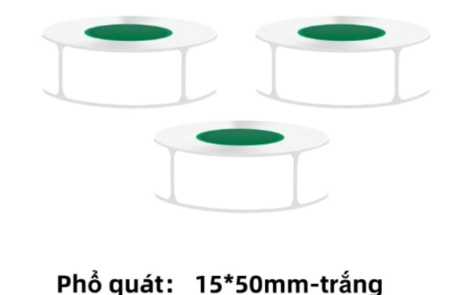 Giấy in nhãn mini đa năng 15x30mm 15x40mm 15x50mm Thích hợp cho máy BEEPRT D11S,ONEPRT L13 In nhãn dán, ghi chú, mã vạch