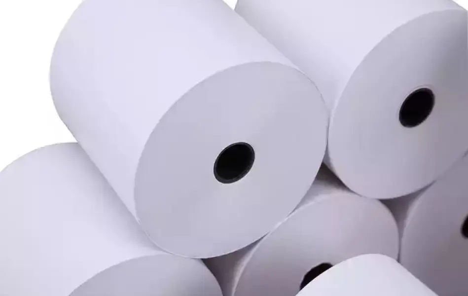 Giấy In Bill K80x80 Giấy In Nhiệt Liền Cuộn Cho M&aacute;y In H&oacute;a Đơn Cầm Tay, M&aacute;y POS - Bề Mặt Trắng Mịn Kh&ocirc;ng Bụi